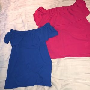 Off the shoulder tops